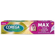 Montreal Corega Max Tutuş ve Konfor Diş Protezi Yapıştırıcı Krem 40 gr ( 1 Adet )