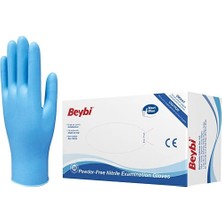 Montreal Beybi Eldiven Nitril Mavi Large 100'LÜ ( 1 Adet )