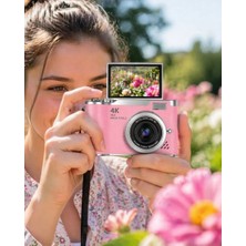 Zenvia Sosyal Medya Içerik Kamera 48 Mp Hd Video Flip Ekranlı Dijital Kamera