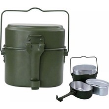 Özbience Hafif Alüminyum Kamp Yemek Seti, Pratik ve Dayanıklı Outdoor Ekipmanı