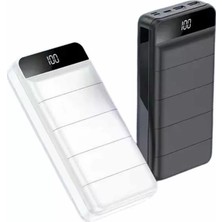 Nemere Ithalat Powerbank 50.000 Mah Dijital Göstergeli Taşınabilir 4 Portlu Hızlı Powerbank