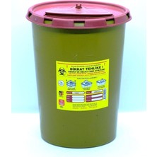 PremiumPort 5'li 2l Mini Kesici ve Delici Tıbbi Atık Kutusu Seti