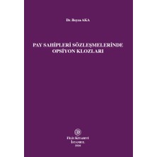 Filiz Kitabevi Pay Sahipleri Sözleşmelerinde Opsiyon Klozları