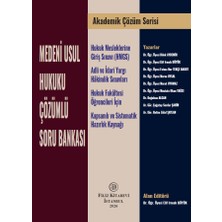 Filiz Kitabevi Akademik Çözüm Serisi: Medeni Usul Hukuku  Çözümlü Soru Bankası