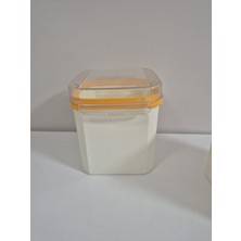 Özbience 4 Litre Kare Saklama Kutusu, Dayanıklı ve Şık Mutfak Gereçleri