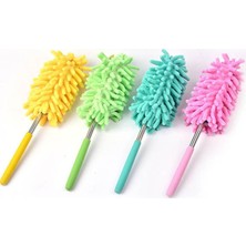 Die Grup Teleskopik Mikrofiber Pratik Uzayabilen Toz Alma Fırçası Aparatı (5501)