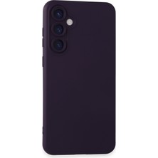 Newface Muratech New  Galaxy S24 Kılıf Nano Içi Kadife Silikon - Mor