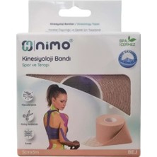 Montreal Nimo Kinesiyoloji Bandı 5CMX5M Bej ( 3 Adet )