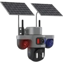 İlk El Grup Ieg™ Güneş Enerjili Çiftlik Kamerası 3 Lensli 9mp Solar Kamera 2 Yıl Garantili
