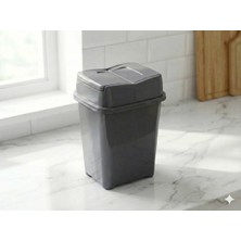 Plastora Home Kapaklı Çöp Kovası Girdap 5 Lt