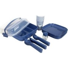 Özbience Renkli ve Şık Piknik Seti, Dış Mekanda Keyifli Anlar Için Ideal