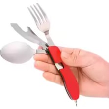 Özbience Pratik ve Hafif Katlanabilir Yemek Seti, Seyahat ve Kamp Için Ideal