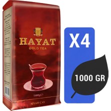Güzel Çay Hayat Gold Tea 1000 gr x 4 Adet