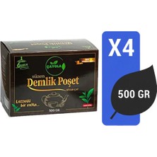 Çayola Süzen Demlik Poşet Premium Siyah Çay 500 gr x 4 Adet