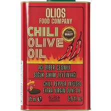 Olios Food Company Acı Biber Çeşnili Zeytinyağı