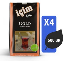 İçim Çay Içim Çay Gold Bergamot Aromalı 500 gr x 4 Adet