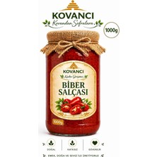 Kovancı Gıda Ev Yapımı Doğal Biber Salçası 1000 G Katkısız & Güneşte Kurutulmuş