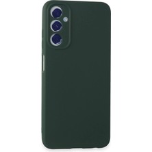 Newface Muratech New  Galaxy A05S Kılıf First Silikon - Koyu Yeşil