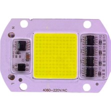 Powerr Led Aydınlatma 220V 50 Watt 6500K Beyaz Işık Cob LED 1 Adet