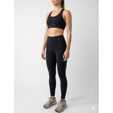 Biricik İç Giyim Yüksek Bel, Içi Şardonlu, Günlük Giyim, Spor Giyim, Siyah Tayt