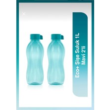 Özbience Mavi 1l Eco Şişe, Vida Kapaklı, Çiftli Paket, Sağlıklı ve Dayanıklı
