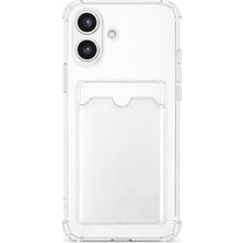 Piyasa Sepeti iPhone 17 Kartlıklı Antişok Kılıf Şeffaf