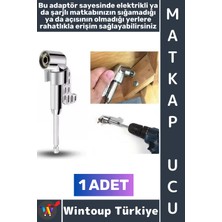 Wintoup #matkapucu Profesyonel Dar Zor Alan Köşe Vida Takma Sökme Çıkarma Pratik Elektrikli Şarjlı Matkap Ucu Vidalama Adaptörü