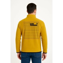 Zenvia Arka Polar Kazak Dik Yaka - Sarı