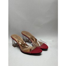 mee looa'n collection Şeffaf Terlik