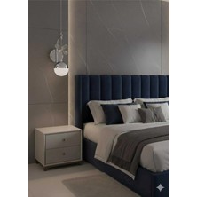 Aura Lighting Aura Lıghtıng Şeker Top Krom 3 Renk LED Modern Duvar Apliği (Beyaz Sarı Günışığı)