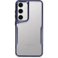 Newface Muratech New  Galaxy A14 4g Kılıf Boyi Silikon Kapak - Lacivert