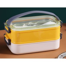 Özbience 1400 ml Paslanmaz Çelik Yemek Kabı, Sağlıklı ve Dayanıklı Beslenme Kabı