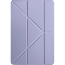 DS LLC Huawei Matepad Air 11.5 Kılıf Kalemlikli Mars Tablet Kılıfı - Lila