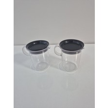 Özbience Şık Kristal 2'li Kremalık Seti, Zarif ve Fonksiyonel Tasarım