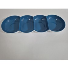 Özbience Şeffaf ve Şık Mavi Çerezlik, Pratik ve Dayanıklı Mutfak Aksesuarı