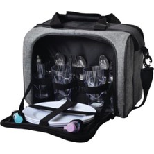 Özbience Renkli ve Şık Piknik Seti, Taşınabilir ve Kullanışlı Açık Hava Seti