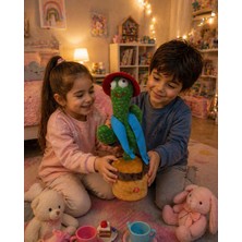 Seymen Bıçakçılık Konuşan Dans Eden Müzikli Kaktüs Peluş Oyuncak Şarkı Çalan Ses Tekrarlayan Eğlenceli Oyuncak