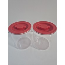 Özbience 2'li Kristal Kavanoz Seti, 2 Litre, Şeffaf, Şık ve Dayanıklı Tasarım