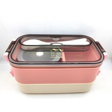 Özbience Çift Kat Paslanmaz Gıda Saklama Kabı 1500 Ml, Dayanıklı ve Pratik Kullanım