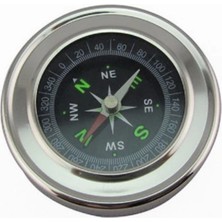 Özbience Dayanıklı 80MM Yuvarlak Metal Kasa Pusula, Güçlü ve Şık Tasarım