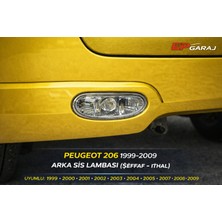 EP Garaj Otomotiv  Peugeot 206 1999–2009  Arka Sis Lambası (Şeffaf – Ithal)