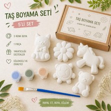 Minimal İz Taş Boyama Seti