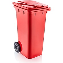 PremiumPort 120 Lt Geniş Kapasiteli Bahçe Çöp Konteyneri, Dayanıklı ve Pratik Kullanım