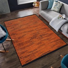 Prestij Home Şönil Yıkanabilir Pamuk Kilim  Salon Koridor Mutfak Halısı Çocuk Odası