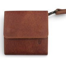 Özbience Deri Kamp Baharatlığı Seti, 4 Cam Şişe, Taşıma Askısı ile Kolay Kullanım