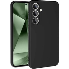 Newface Muratech New  Galaxy S24 Fe Kılıf Nano Içi Kadife Silikon - Siyah