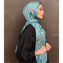 Buscarfs Mavi Ipek Şal