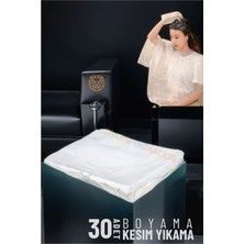 Pileli Store Turk Saç Boyası Kesim Yıkama Önlüğü 30 Adet