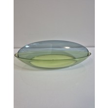 Özbience Renkli Kelebek Desenli Seramik Meyve Servisi Tabağı, Şık ve Kullanışlı