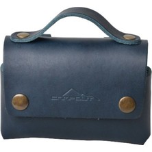 Özbience Şık Mavi Deri Baharatlık Seti, Pratik ve Zarif Mutfak Aksesuarı